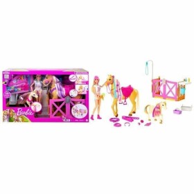 Conjunto de brinquedos Barbie Toilettage des Chevaux Plástico de Barbie, Conjuntos de jogos - Ref: S7192462, Preço: 94,51 €, ...