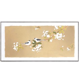 Cadre Huile Romimex Bois Toile Nature 122 x 62 x 4 cm de Romimex, Peintures - Réf : D1618554, Prix : 114,01 €, Remise : %