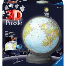 Puzzle 3D Ravensburger 11549 Globo Terrestre Leve de Ravensburger, Puzzles 3D - Ref: S7192501, Preço: 66,70 €, Desconto: %