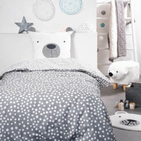 Housse de Couette TODAY Funny 2.6 Gris 140 x 200 cm de TODAY, Couettes et housses de couette - Réf : S7192542, Prix : 33,70 €...