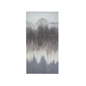 Oil Painting Romimex White Beige Grey Canvas Abstract 60 x 120 x 4 cm by Romimex, Paintings - Ref: D1618558, Price: 88,72 €, ...