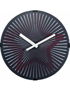 Wall Clock White Natural Iron 60 x 60 x 6 cm | Tienda24 Tienda24.eu