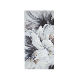 Cadre Huile Romimex Toile Fleurs 50 x 100 x 4 cm de Romimex, Peintures - Réf : D1618562, Prix : 66,77 €, Remise : %