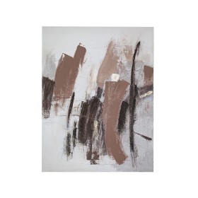 Quadro a Olio Romimex Beige Tela Astratto 90 x 120 x 4 cm di Romimex, Dipinti - Rif: D1618564, Prezzo: 115,05 €, Sconto: %