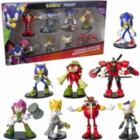 Gelenkige Figuren Sonic Prime 8 Stücke von Sonic, Gliederpuppen - Ref: S7192615, Preis: 56,02 €, Rabatt: %