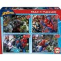 Set de 4 Puzzles Spiderman Educa 18102 380 Piezas de Spider-Man, Puzzles - Ref: S7192683, Precio: 30,55 €, Descuento: %