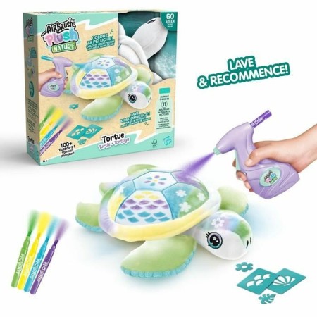 Colouring Plush Airbrush Plus Nature Canal Toys Turtle by Canal Toys, Painting - Ref: S7192700, Price: 48,62 €, Discount: %