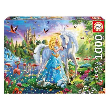 Puzzle Educa The Princess And The Unicorn 500 Peças 68 x 48 cm de Educa, Puzzles - Ref: S7192711, Preço: 29,34 €, Desconto: %