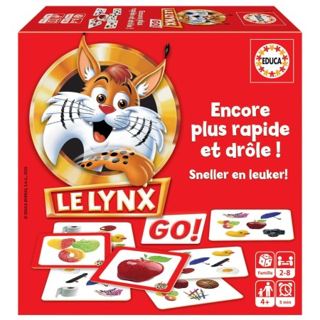 Board game Educa 18716 Le Lynx Go! (FR) by Educa, Stacking Games - Ref: S7192721, Price: 28,45 €, Discount: %