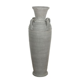 Bodenvase Alexandra House Living Grau Terrakotta 33 x 100 x 33 cm Mit Griffen von Alexandra House Living, Vasen - Ref: D16186...