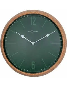 Wall Clock Romimex Golden PVC 45 x 45 x 3 cm | Tienda24 Tienda24.eu