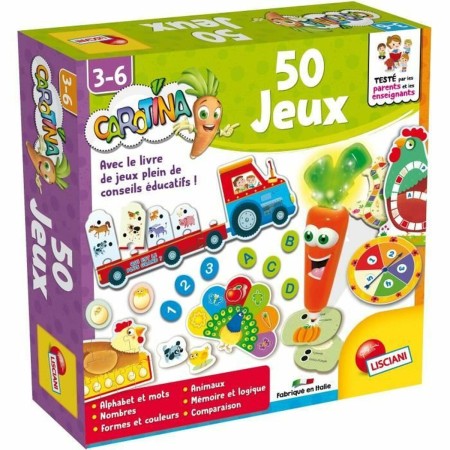 Gioco Educativo Lisciani Giochi 50 Jeux (FR) di Lisciani Giochi, Giochi da tavolo - Rif: S7192795, Prezzo: 40,34 €, Sconto: %