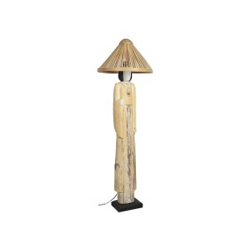 Desk lamp Romimex Beige Wood 20 x 160 x 20 cm Oriental by Romimex, Bedside and Table Lamps - Ref: D1618660, Price: 203,26 €, ...