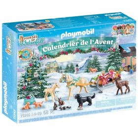 Calendrier de l’Avent Playmobil Horses of Waterfall de Playmobil, Noël - Réf : S7192968, Prix : 46,88 €, Remise : %