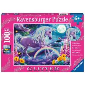 Puzzle Ravensburger 12980 Unicorno Porporina XXL 100 Pezzi di Ravensburger, Puzzle classici - Rif: S7192980, Prezzo: 30,56 €,...