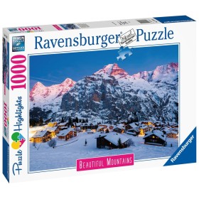 Puzzle Ravensburger 17316 The Bernese Oberland - Switzerland 1000 Pezzi di Ravensburger, Puzzle classici - Rif: S7192988, Pre...