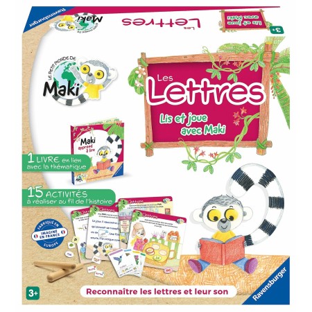 Educational Game Ravensburger Les lettres by Ravensburger, Board Games - Ref: S7193000, Price: 34,41 €, Discount: %