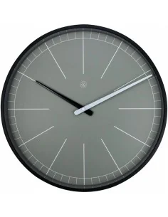 Reloj de Pared Romimex Negro Natural Madera Metal 50 x 50 x 5 cm | Tienda24 Tienda24.eu