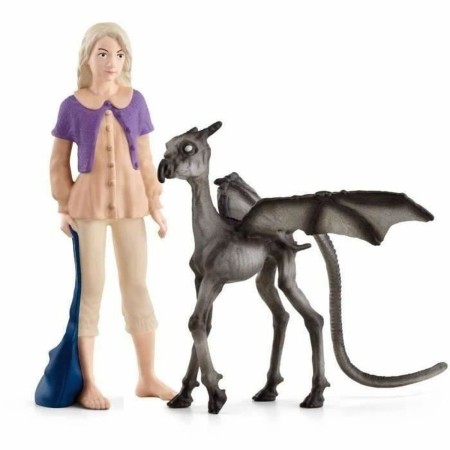 Figurine d’action Schleich Luna Lovegood & Baby Thestral Moderne de Schleich, Poupées et figurines d'action - Réf : S7193019,...