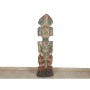 Sculpture Romimex Yellow Red Green Suar wood 33 x 157 x 33 cm Tribal by Romimex, Sculptures - Ref: D1618692, Price: 470,52 €,...