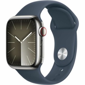 Montre intelligente Apple Series 9 Bleu Argenté 41 mm de Apple, Montres connectées - Réf : S7193091, Prix : 843,84 €, Remise : %