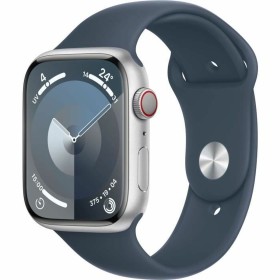 Smartwatch Apple Series 9 Azul Plateado 45 mm de Apple, Smartwatches - Ref: S7193117, Precio: 489,20 €, Descuento: %