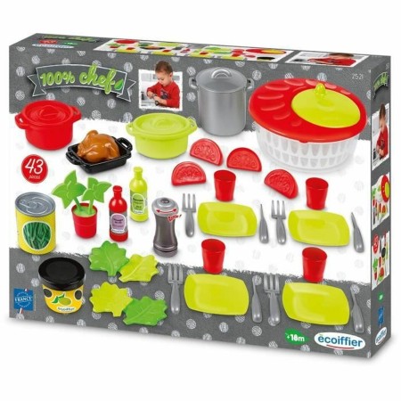 Set of Meals Ecoiffier 100% Chef | Tienda24 - Global Online Shop Tienda24.eu