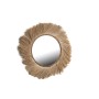 Miroir mural Romimex Naturel Fibre végétale 90 x 4 x 90 cm Rond de Romimex, Miroirs muraux - Réf : D1618729, Prix : 186,53 €,...