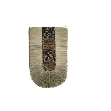 Decorazione da Parete Romimex Nero Naturale Fibra vegetale 46 x 8 x 68 cm di Romimex, Sculture - Rif: D1618734, Prezzo: 81,14...