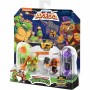 Figuras de combate Teenage Mutant Ninja Turtles Legends of Akedo: Michelangelo vs Evil Bepop de Teenage Mutant Ninja Turtles,...