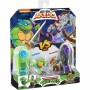 Figuras de combate Teenage Mutant Ninja Turtles Legends of Akedo: Leonardo vs Rocksteady de Teenage Mutant Ninja Turtles, Muñ...