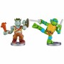 Combat figures Teenage Mutant Ninja Turtles Legends of Akedo: Leonardo vs Rocksteady by Teenage Mutant Ninja Turtles, Action ...