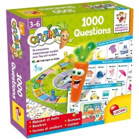 Jogo Educação Infantil Lisciani Giochi Carotina 1000 Questions de Lisciani Giochi, Jogos de tabuleiro - Ref: S7193372, Preço:...