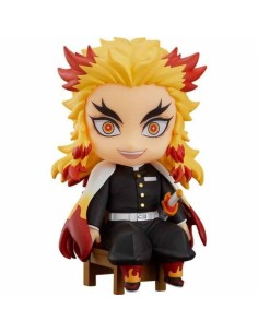 Statuina da Collezione Good Smile Company Kimetsu No Yaiba Kyojuro Rengoku Nendoroid da Good Smile Company, Statuine Bobblehe...