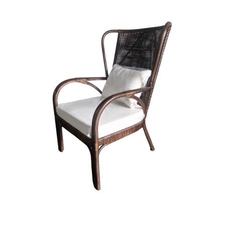 Armchair Romimex Brown 70 x 108 x 88 cm by Romimex, Chairs - Ref: D1618810, Price: 498,96 €, Discount: %