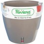 Self-watering flowerpot Riviera With water reserve Taupe polypropylene Circular Ø 36 x 33 cm by Riviera, Flower Pots - Ref: S...