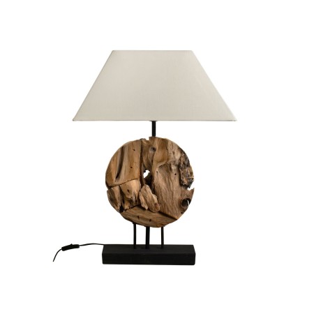 Desk lamp Romimex Natural Teak 30 x 45 x 15 cm by Romimex, Bedside and Table Lamps - Ref: D1618824, Price: 140,71 €, Discount: %