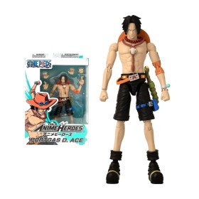 Figurine d’action One Piece Bandai Anime Heroes: Portgas D. Ace 17 cm de One Piece, Poupées et figurines d'action - Réf : S71...