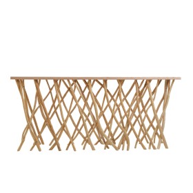 Console Romimex Natural Teak 180 x 80 x 35 cm by Romimex, Tables - Ref: D1618827, Price: 566,03 €, Discount: %