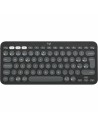 Drahtlose Tastatur Logitech Pebble Keys 2 K380s Qwerty Spanisch Schwarz Grau Graphit | Tienda24 Tienda24.eu