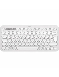 Tastiera Wireless Logitech Pebble Keys 2 K380s Qwerty in Spagnolo Bianco da Logitech, Tastiere - Ref: S7827666, Precio: 57,98...