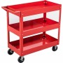 Tool cart Domac Red 3 Shelves by Domac, Equipment for transporting materials - Ref: S7193821, Price: 98,20 €, Discount: %