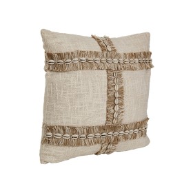 Cushion Romimex Cream 45 x 8 x 45 cm by Romimex, Cushions - Ref: D1618883, Price: 43,12 €, Discount: %