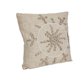 Cushion Romimex Cream 45 x 8 x 45 cm by Romimex, Cushions - Ref: D1618885, Price: 31,10 €, Discount: %