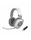 Headphones with Microphone Corsair HS65 White | Tienda24 Tienda24.eu