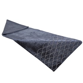 Camino de Mesa Romimex Azul oscuro 33 x 180 x 1 cm Terciopelo Bordado de Romimex, Caminos de mesa - Ref: D1618920, Precio: 70...