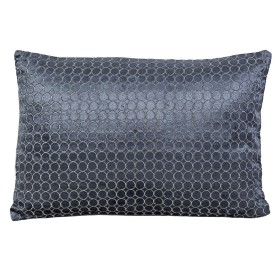 Coussin Romimex Bleu foncé Velours 45 x 10 x 30 cm Broderie de Romimex, Coussins - Réf : D1618922, Prix : 26,03 €, Remise : %