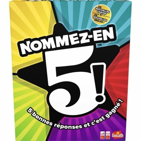 Board game Goliath Nommez-en 5! FR by Goliath, Games with counters - Ref: S7194189, Price: 35,24 €, Discount: %