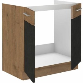 Meuble d'Appoint Rock Mélamine 80 x 82 cm de BigBuy Home, Ensembles de cuisine - Réf : S7194285, Prix : 139,61 €, Remise : %