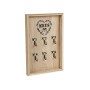 Key rack Romimex Natural MDF Wood 20 x 30 x 3 cm by Romimex, Key Hooks - Ref: D1618974, Price: 17,90 €, Discount: %